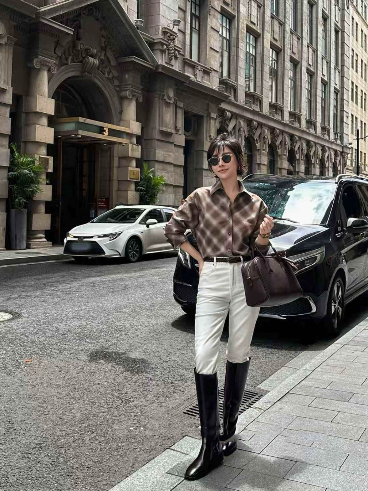 “High-Quality Designer Wool Shirts for Women: 2025 Collection” - 图片 3