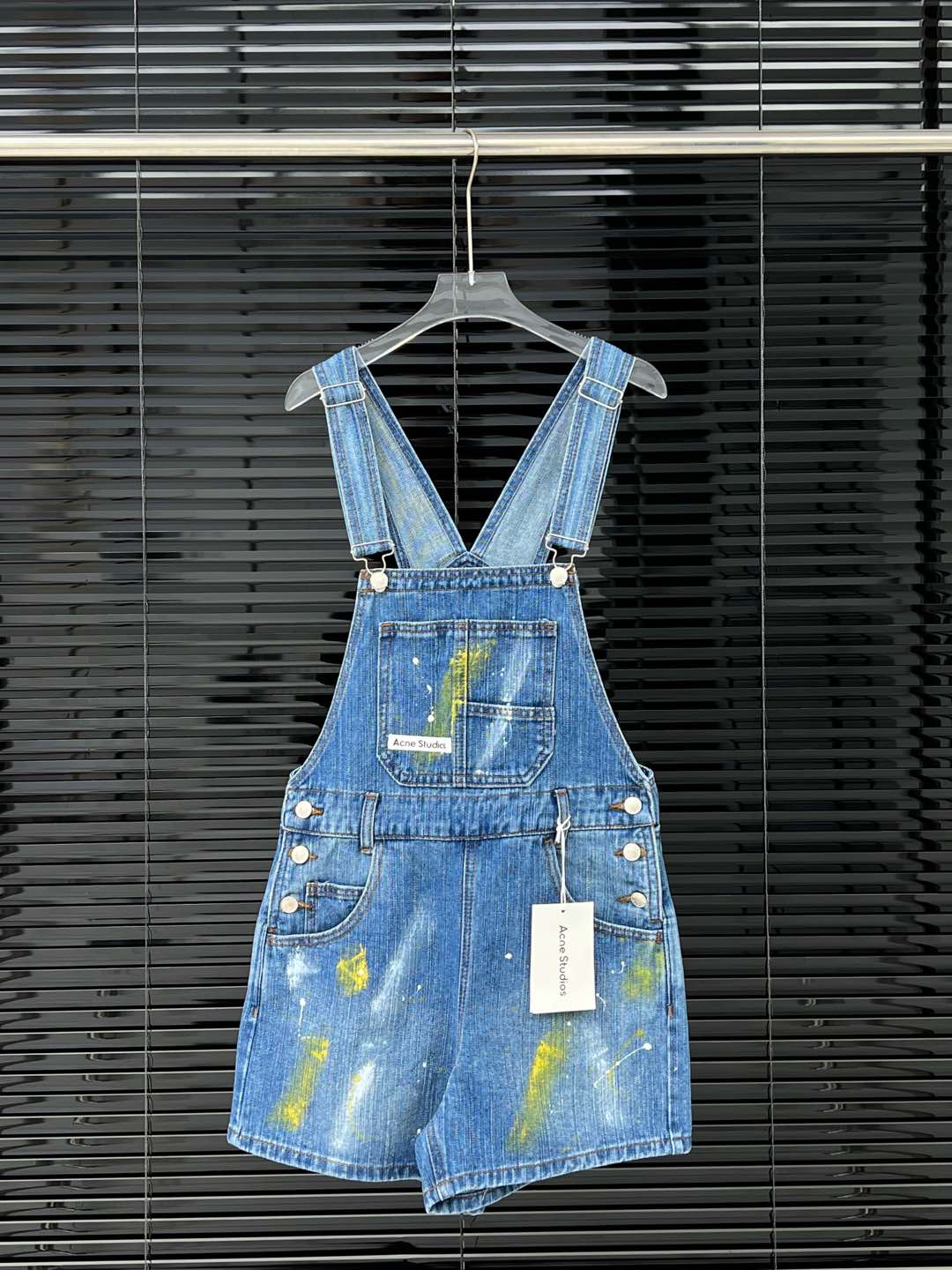 【25🆕新品上新🛒】💥💥💥ACN*涂鸦艺术泼墨背带短裤
...