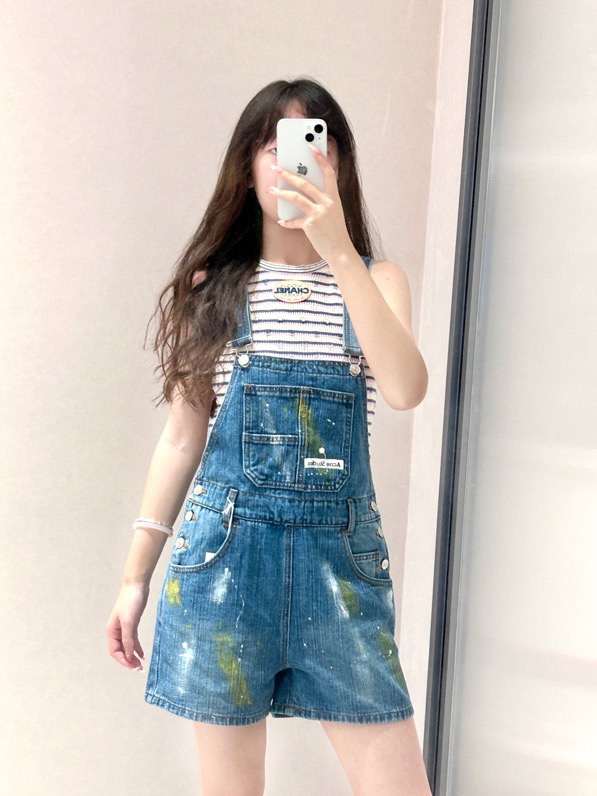 ACN  背带短裤服装 8