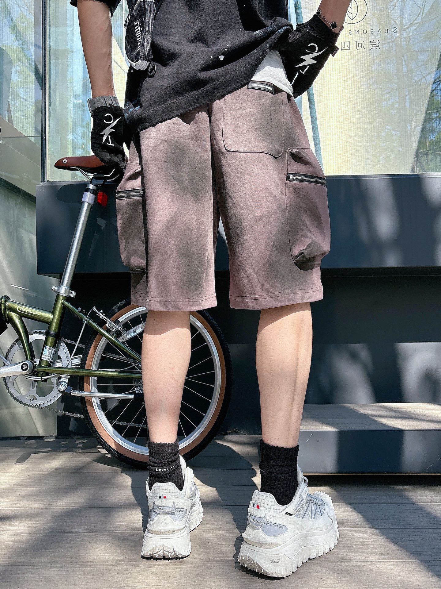 High-quality Cotton Summer Shorts, Super Sweet Design, Inclusive Sizes M-XXXL - 图片 4