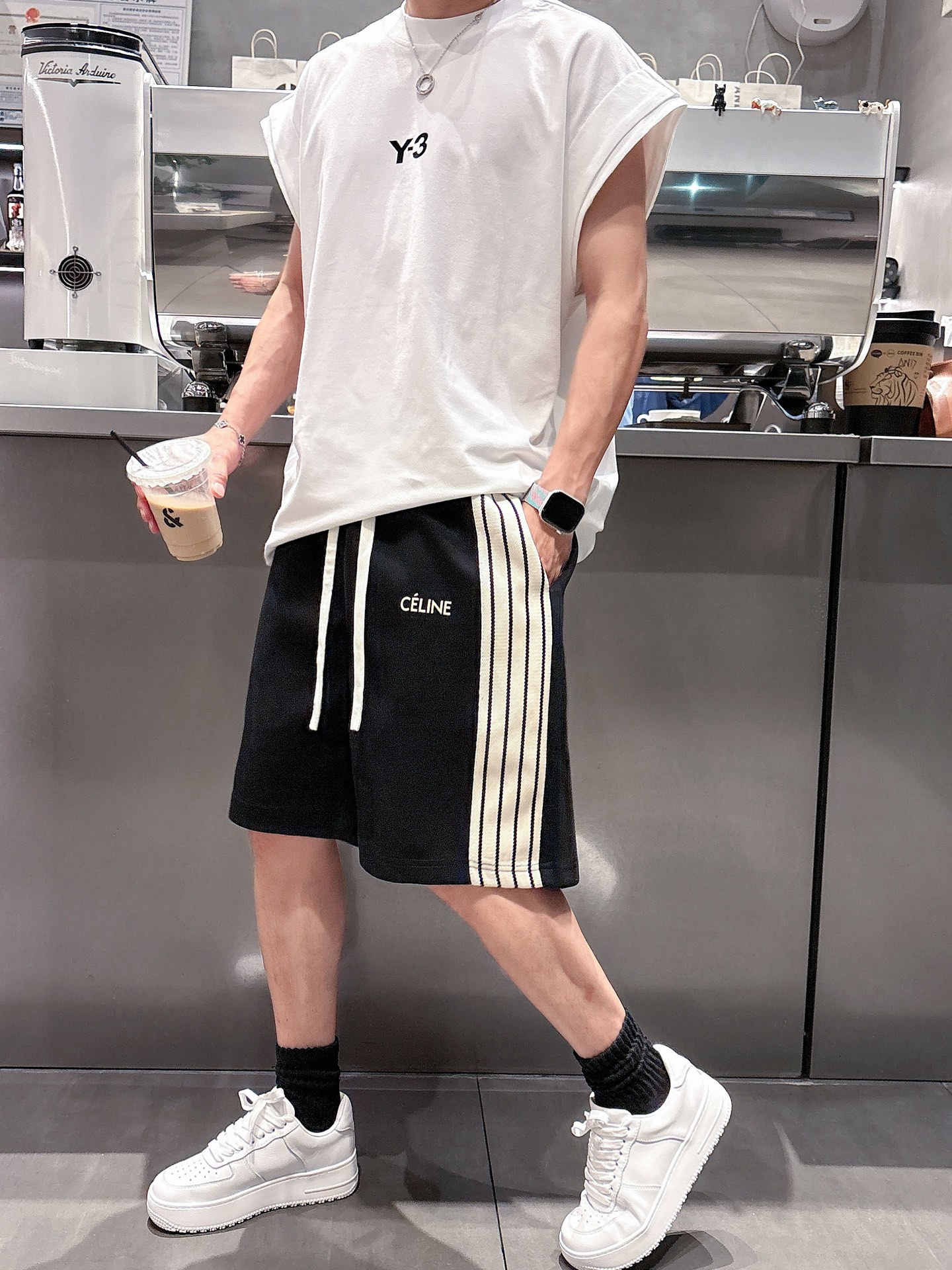 High-quality Cotton Short-Sleeve Summer Vests with Novel Two-Piece Design