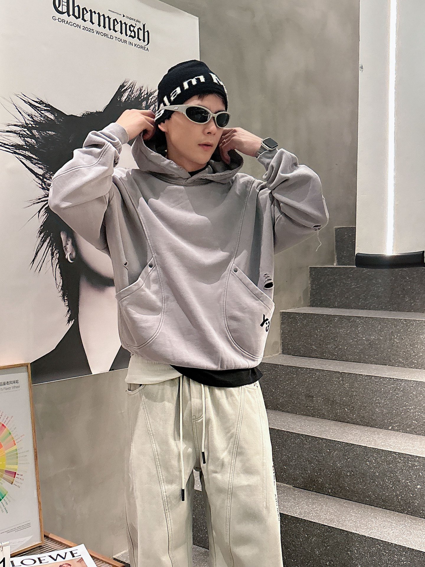 Y.3🔥🔥秋冬新款卫衣，采用进口优质材质的面料，中等厚度，面料自带微弹，具有空气感，触感极好且质感非常棒