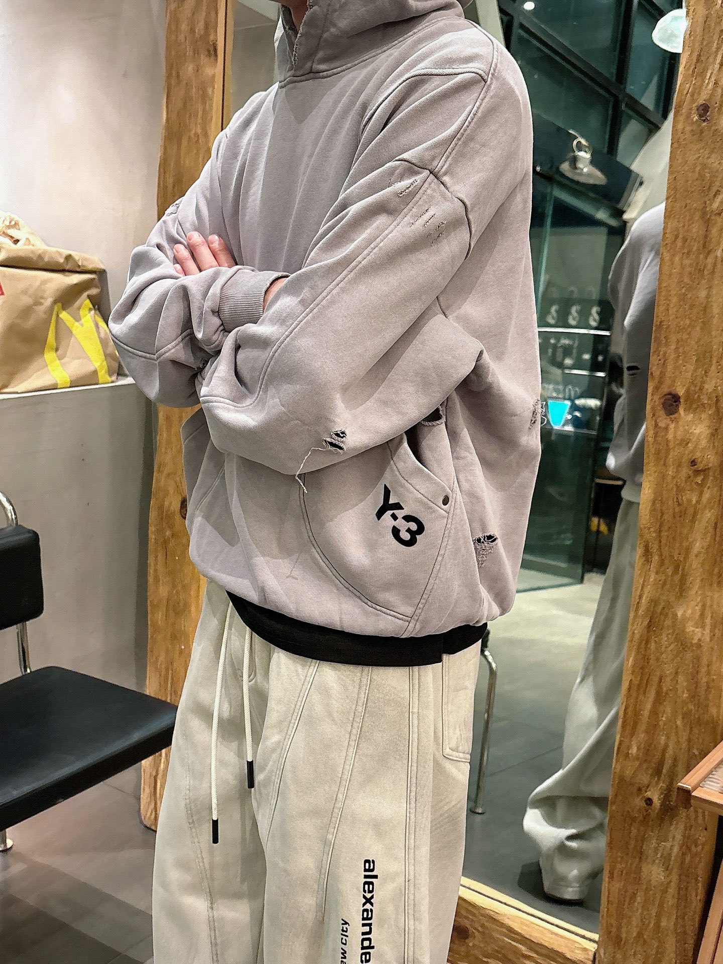 Y.3🔥🔥秋冬新款卫衣，采用进口优质材质的面料，中等厚度，面料自带微弹，具有空气感，触感极好且质感非常棒