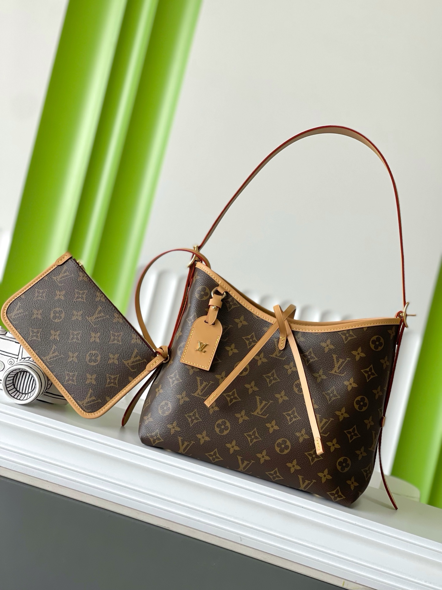 NO:208071,Purchase price M46203 29x24x12 CARRYALL Small presbyterian mother and child bag Top original order Change code chip, LV [top original order], louis vuitton19860909拿货价 M46203 29x24x12 CARRYALL 小号老花子母包 顶级原单 变码芯片,LV【顶级原单】,louis vuitton,Bag