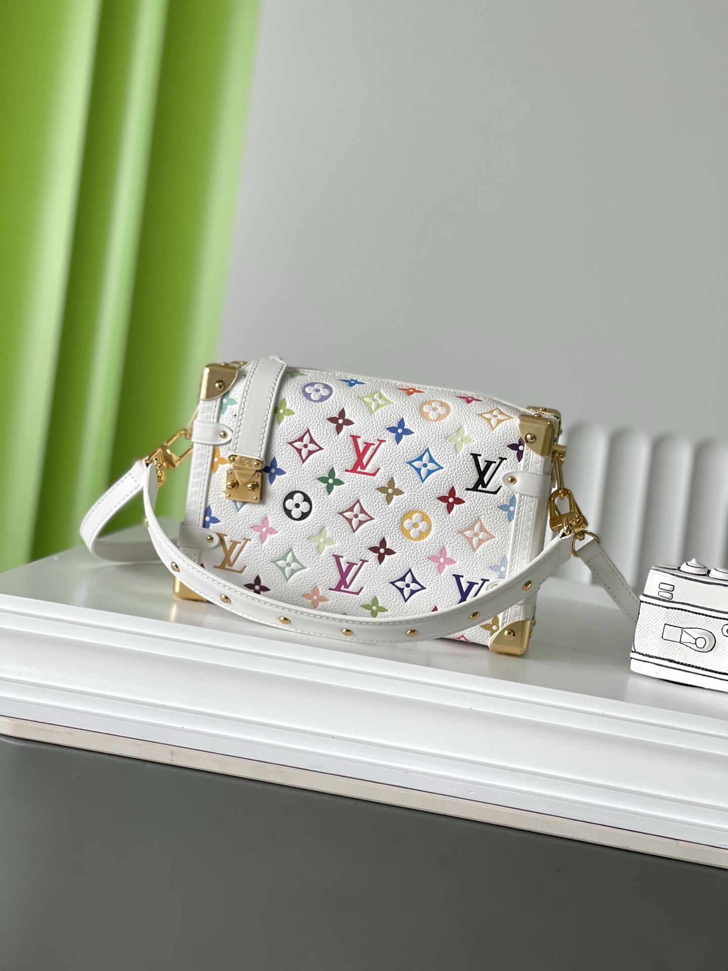 NO:211962,M14046 23.5×16×8.5 SIDE TRUNK Gu Ailing Box Pack Top Original Single Coding Chip, LV [Top Original Single], louis vuitton19860909M14046 23.5×16×8.5 SIDE TRUNK 谷爱凌盒子包 顶级原单 变码芯片,LV【顶级原单】,louis vuitton,Bag