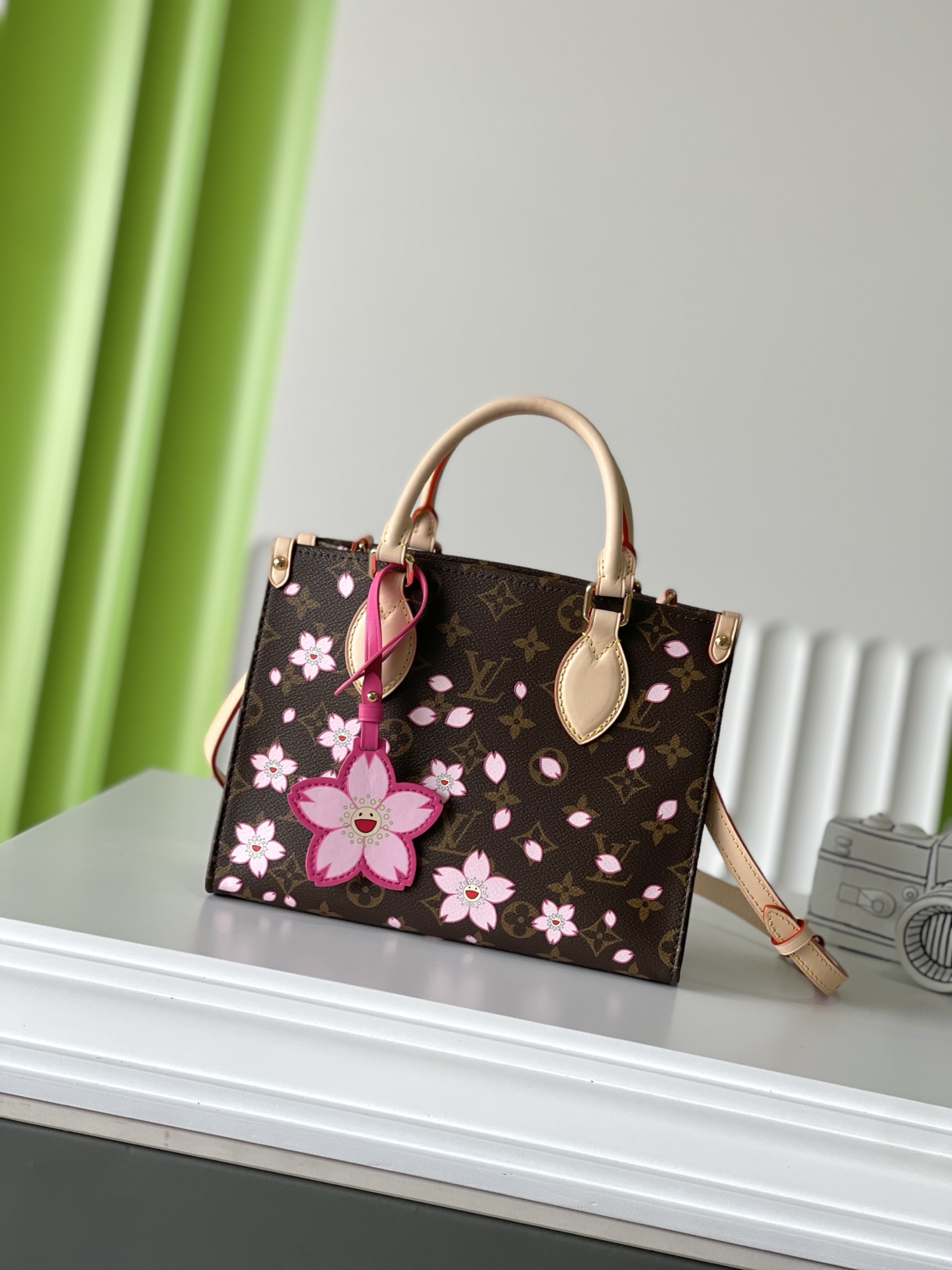 NO:212416,M13269 21×16×6 ONTHEGO Sakura Mommy Bag Top Original Single Coding Chip, LV [Top Original Single], louis vuitton19860909M13269 21×16×6 ONTHEGO 樱花妈咪袋 顶级原单 变码芯片,LV【顶级原单】,louis vuitton,Bag