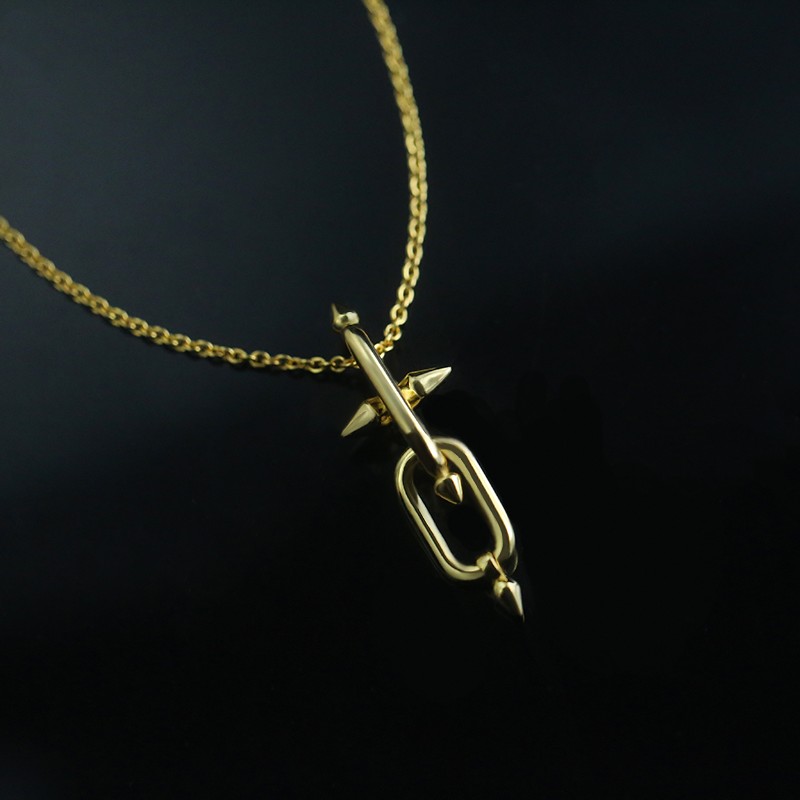 Tiffany & Co. Tiffany Titan by Pharrell Williams系列 项链白金 金色
