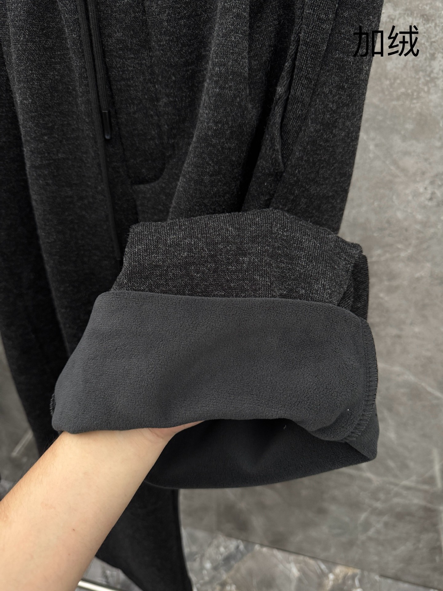 ！ （新出加绒）Y3🌈🌈经典高定新款黑武士风格加绒休闲裤，采用优质兔绒面料，超级亲肤舒适，面料超绝，裤腿