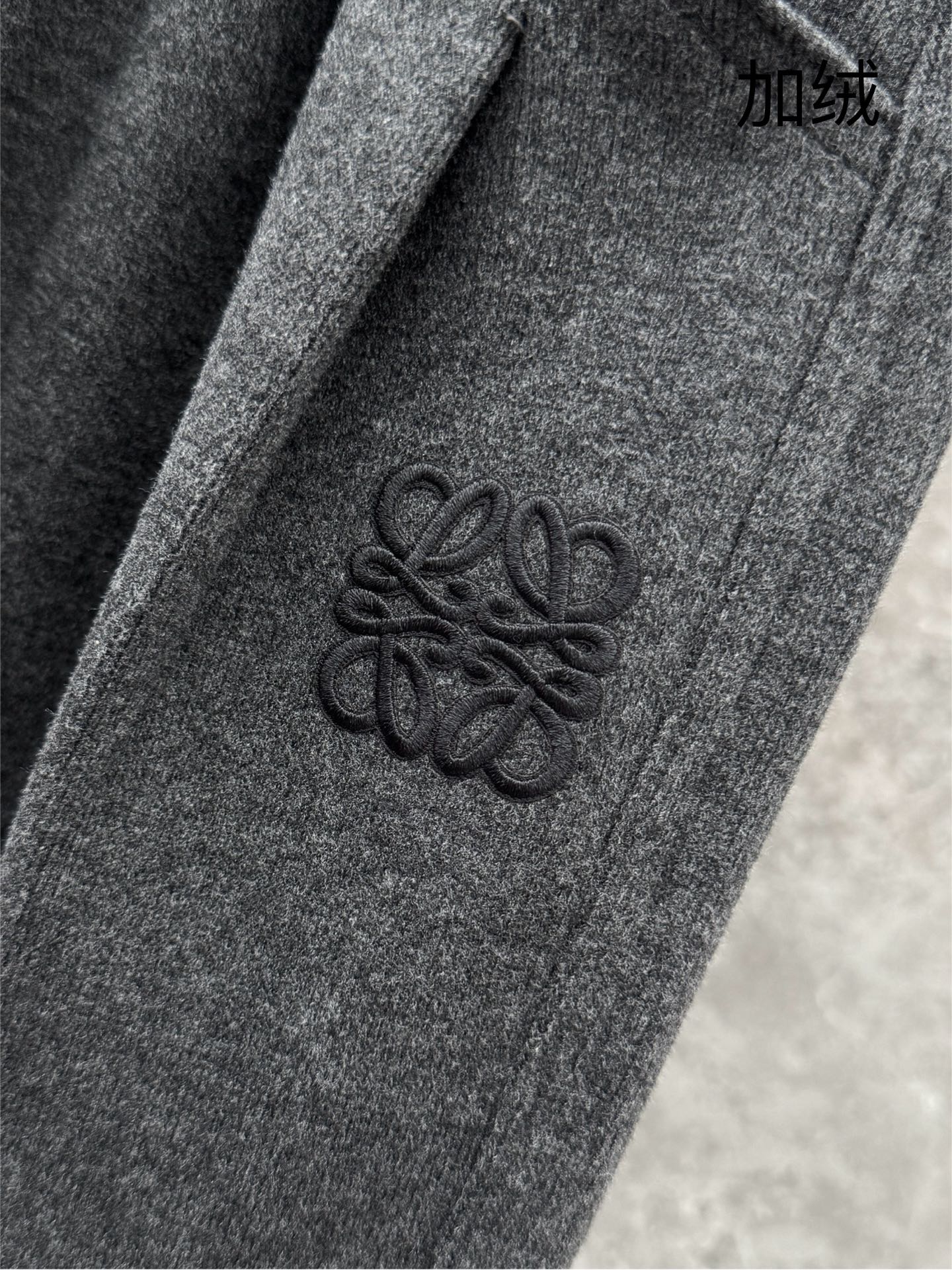 （新出加绒）罗意威🌈🌈新款加绒裤子，采用优质高定精棉面料，刺绣logo设计，超级舒适透气，面料极好亲肤舒