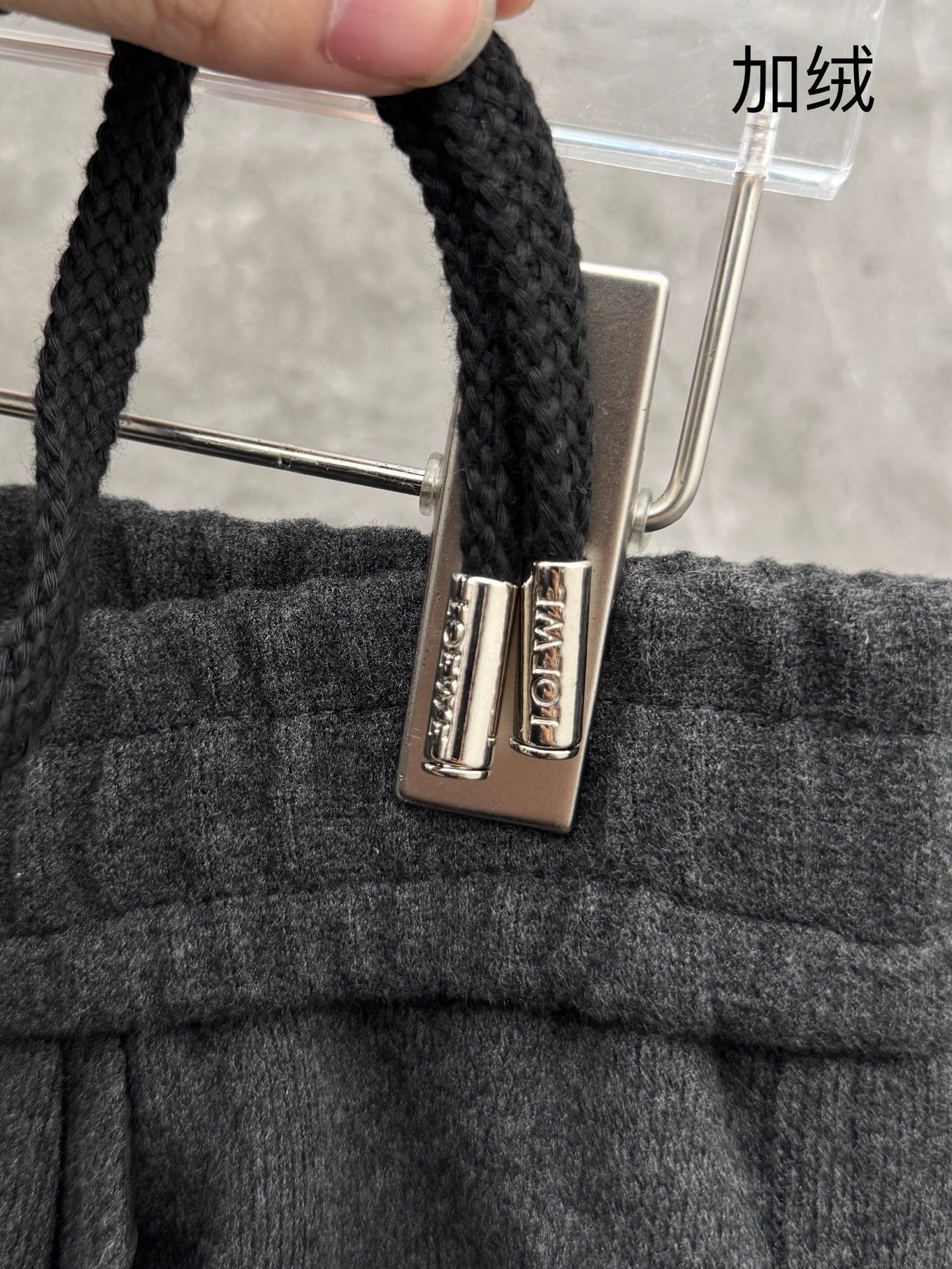 （新出加绒）罗意威🌈🌈新款加绒裤子，采用优质高定精棉面料，刺绣logo设计，超级舒适透气，面料极好亲肤舒