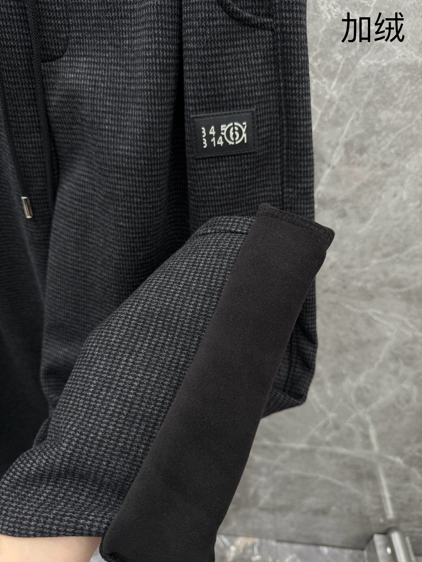 （新出加绒）马吉拉🌈🌈新款羊毛千鸟格加绒休闲裤，采用羊毛面料打造，舒适保暖轻肤软糯，非常有垂感不显臃肿。