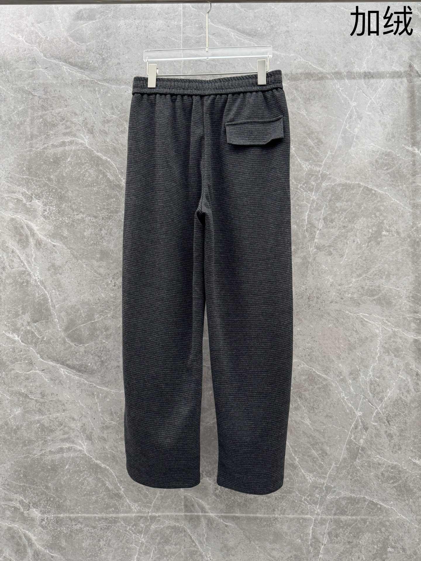 （新出加绒）马吉拉🌈🌈新款羊毛千鸟格加绒休闲裤，采用羊毛面料打造，舒适保暖轻肤软糯，非常有垂感不显臃肿。