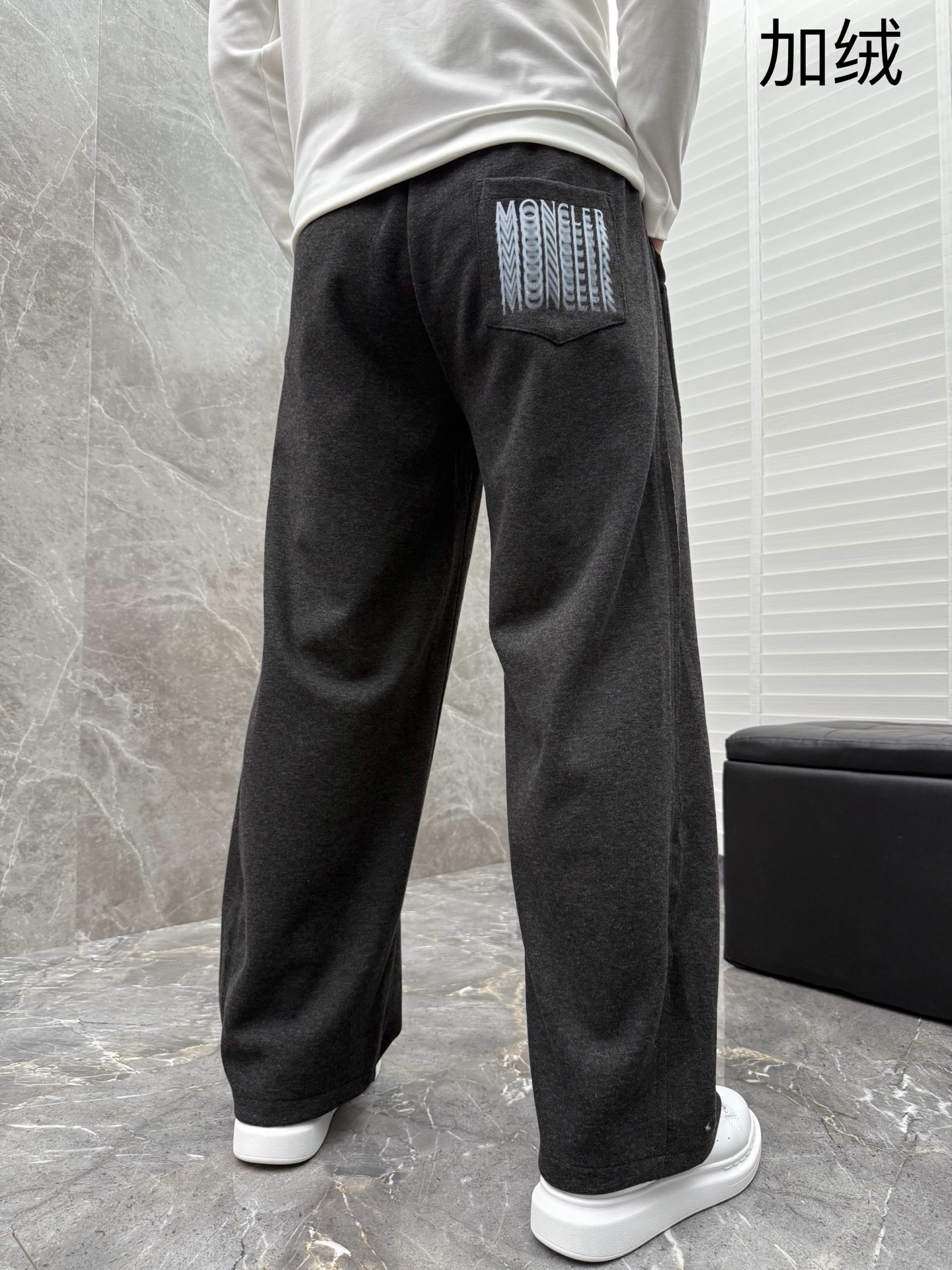 （新出加绒）蒙口🌈🌈新款加绒长裤！采用高定优质面料，亲肤舒适细腻，久穿不变形不起皱，耐穿性能强。腰部松紧