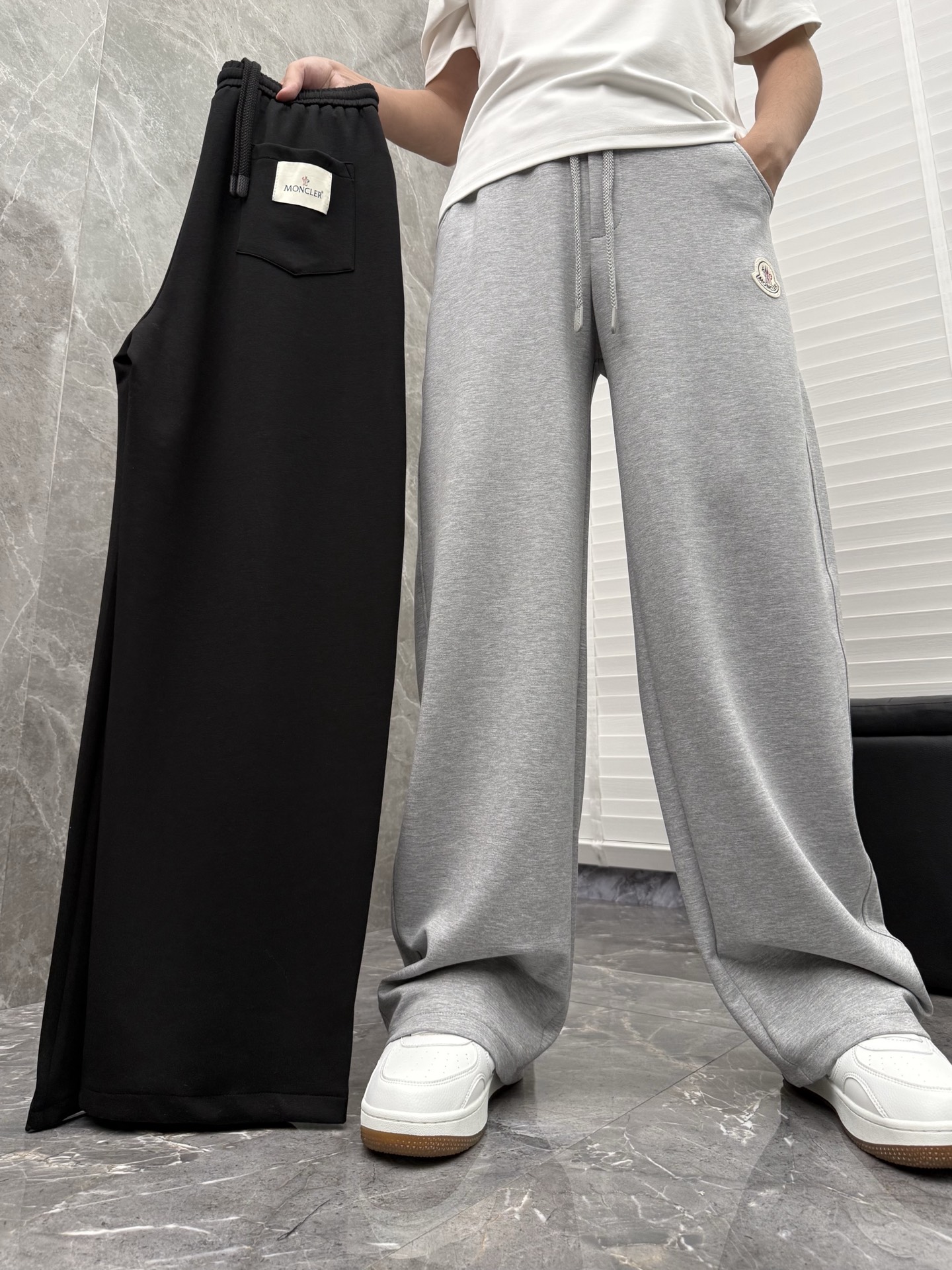 蒙口🌈🌈新款休闲长裤！采用高定优质面料，亲肤舒适细腻，久穿不变形不起皱，耐穿性能强。腰部松紧带抽绳设计，