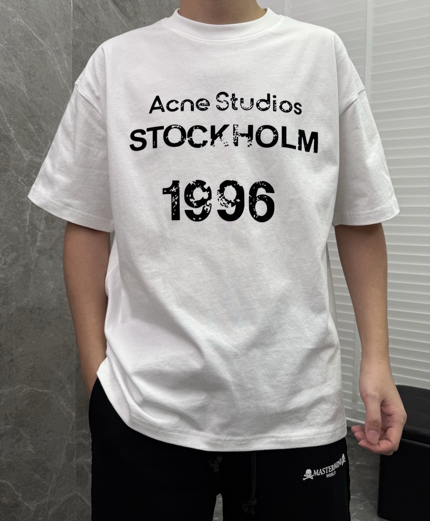 Acn🌈🌈26年新款短袖，重磅炒雪花扎染，定制原版顶级棉面料，前印胶logo点缀，颜色鲜艳夺目，上身有型