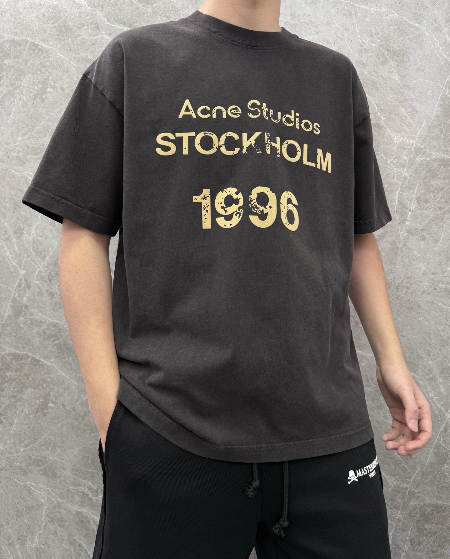 Acn🌈🌈26年新款短袖，重磅炒雪花扎染，定制原版顶级棉面料，前印胶logo点缀，颜色鲜艳夺目，上身有型