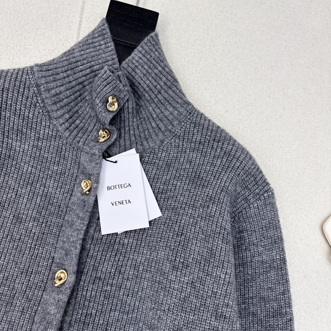 Stylish Single-Size Metal Button Dress for Autumn/Winter: Warm, Lazy, Soft, Unresistible. - 图片 7