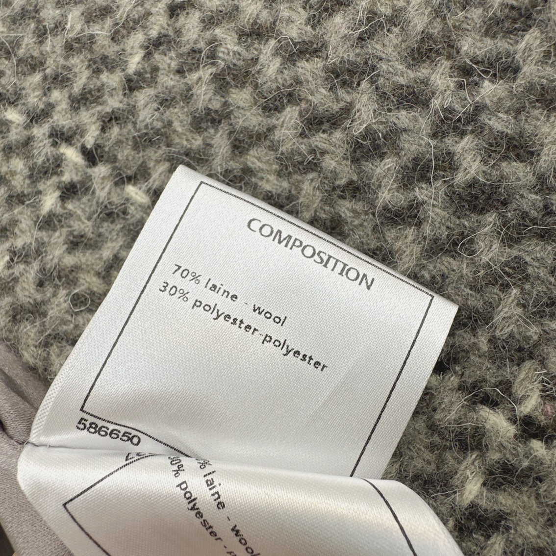 特价🉐️❗️SM❗️不退不换❗️独家首发 C家 25Ss————早春最新走秀同款高级灰套装🩶重工艺立体亮