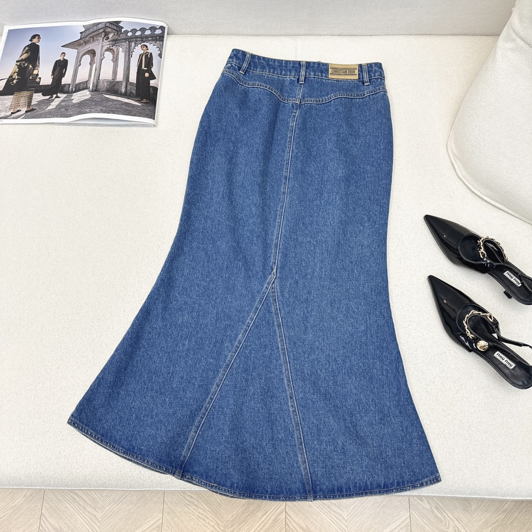 特价🉐️❗️现货齐码❗️不退不换❗️独家首发 CD 25Ss————早春最新款复古丹宁牛仔套装 🩵宽松廓