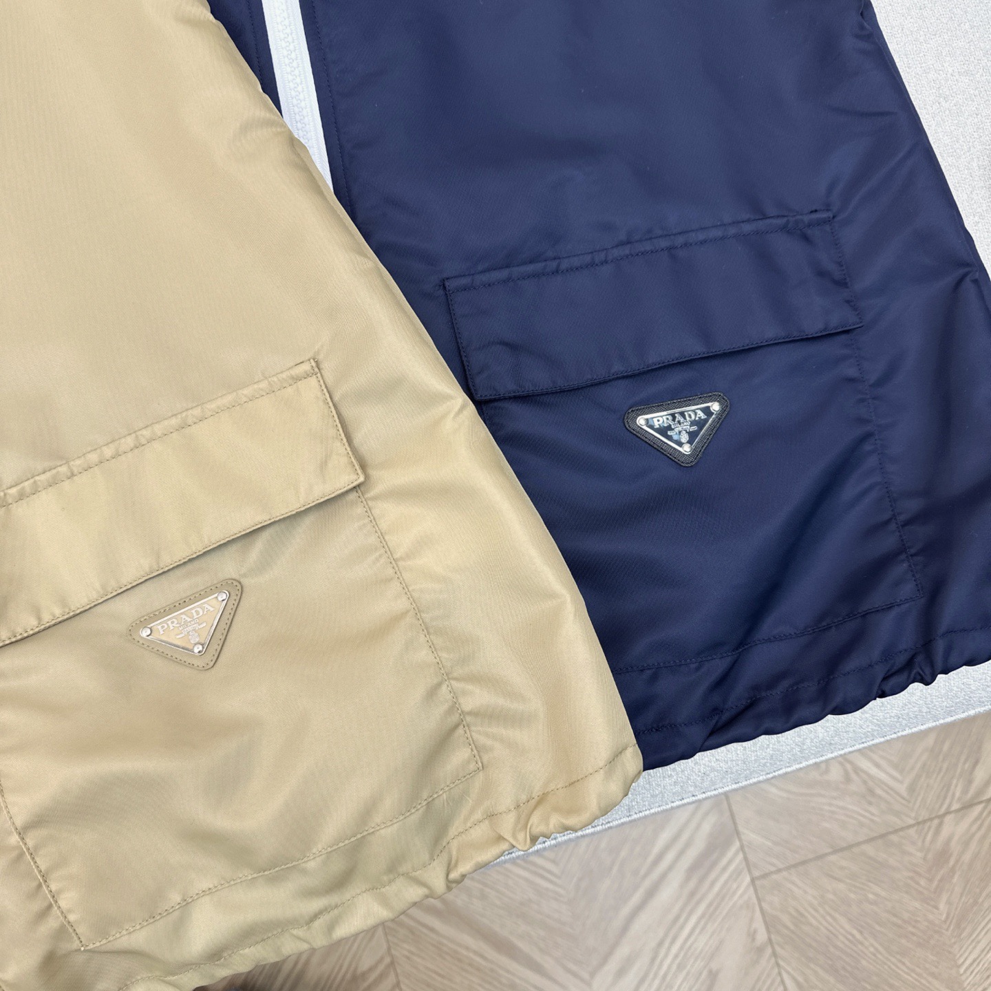 特价🉐️❗️现货齐码❗️不退不换❗️独家首发 PD 25Ss————春夏最新款撞色拉链设计帅气机能风尼龙