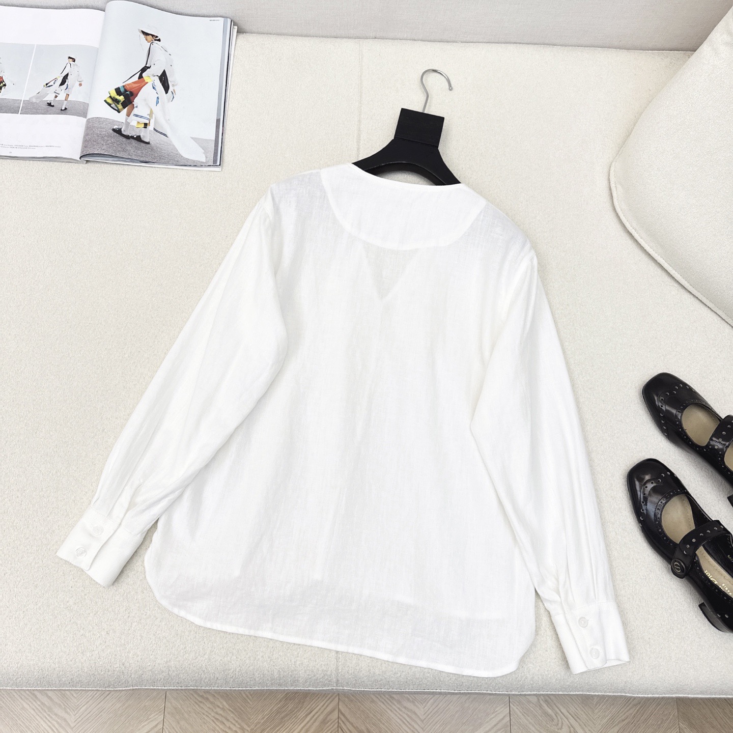 特价🉐️ ❗️现货齐码❗️不退不换❗️高级老钱风 Bc 25Ss————春夏最新款重磅刺绣盘花工艺亚麻上