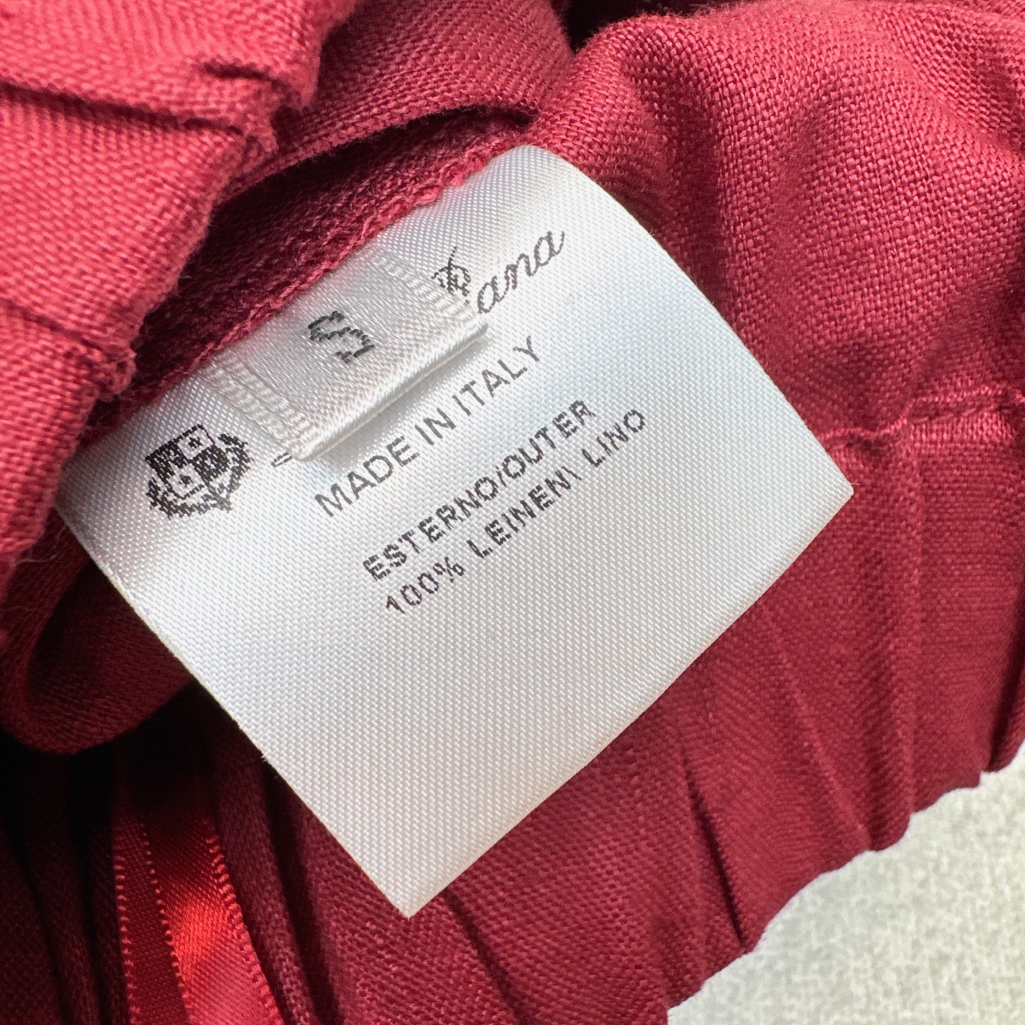 特价🉐️❗️红色SM❗️不退不换❗️老钱风高阶通勤 实穿性超高 LP Ss————早秋最新棉麻一系列 ❤