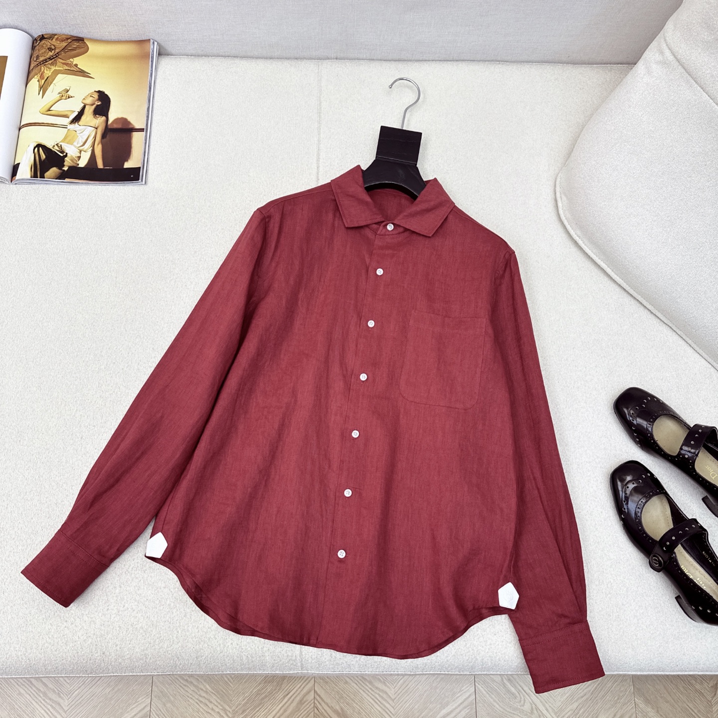 特价🉐️ ❗️现货齐码❗️不退不换❗老钱风高阶通勤 实穿性超高 lp🆕 25Ss————早秋最新棉麻一系