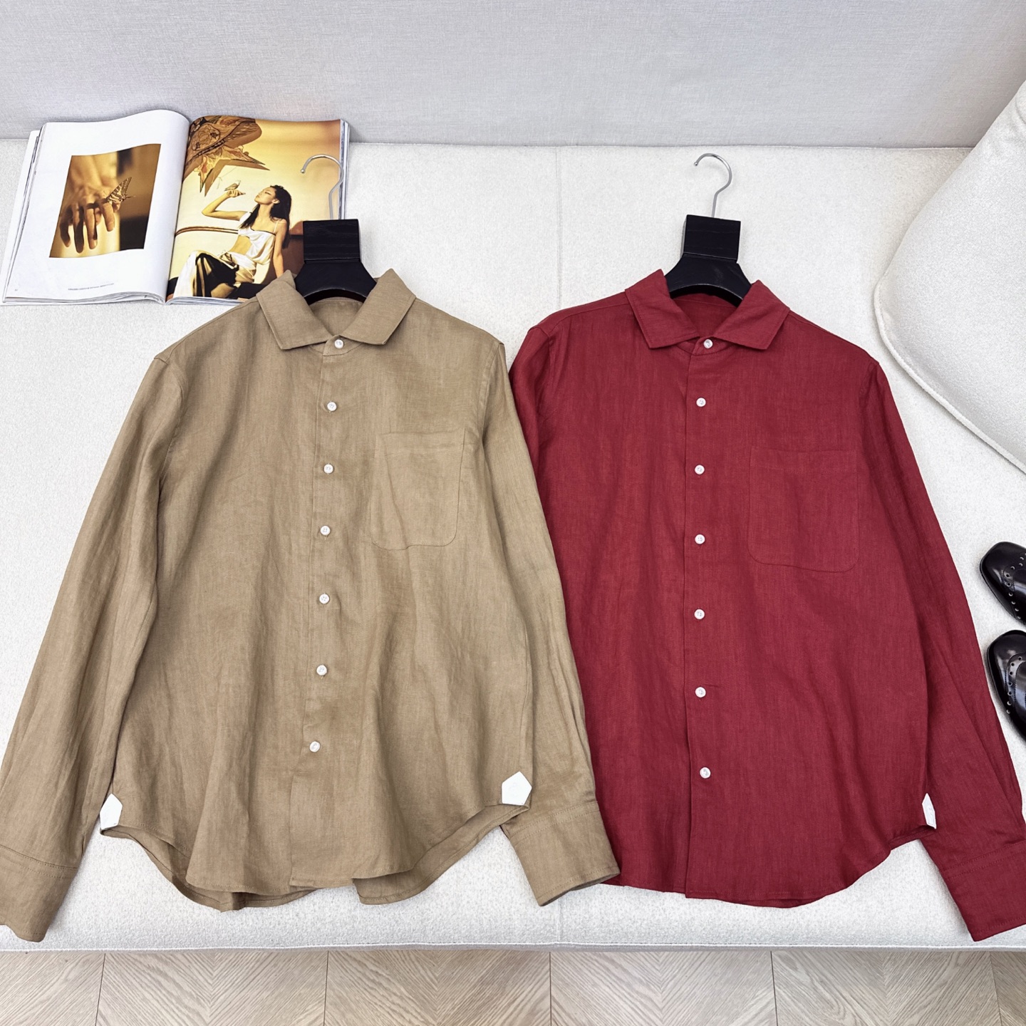 特价🉐️ ❗️现货齐码❗️不退不换❗老钱风高阶通勤 实穿性超高 lp🆕 25Ss————早秋最新棉麻一系