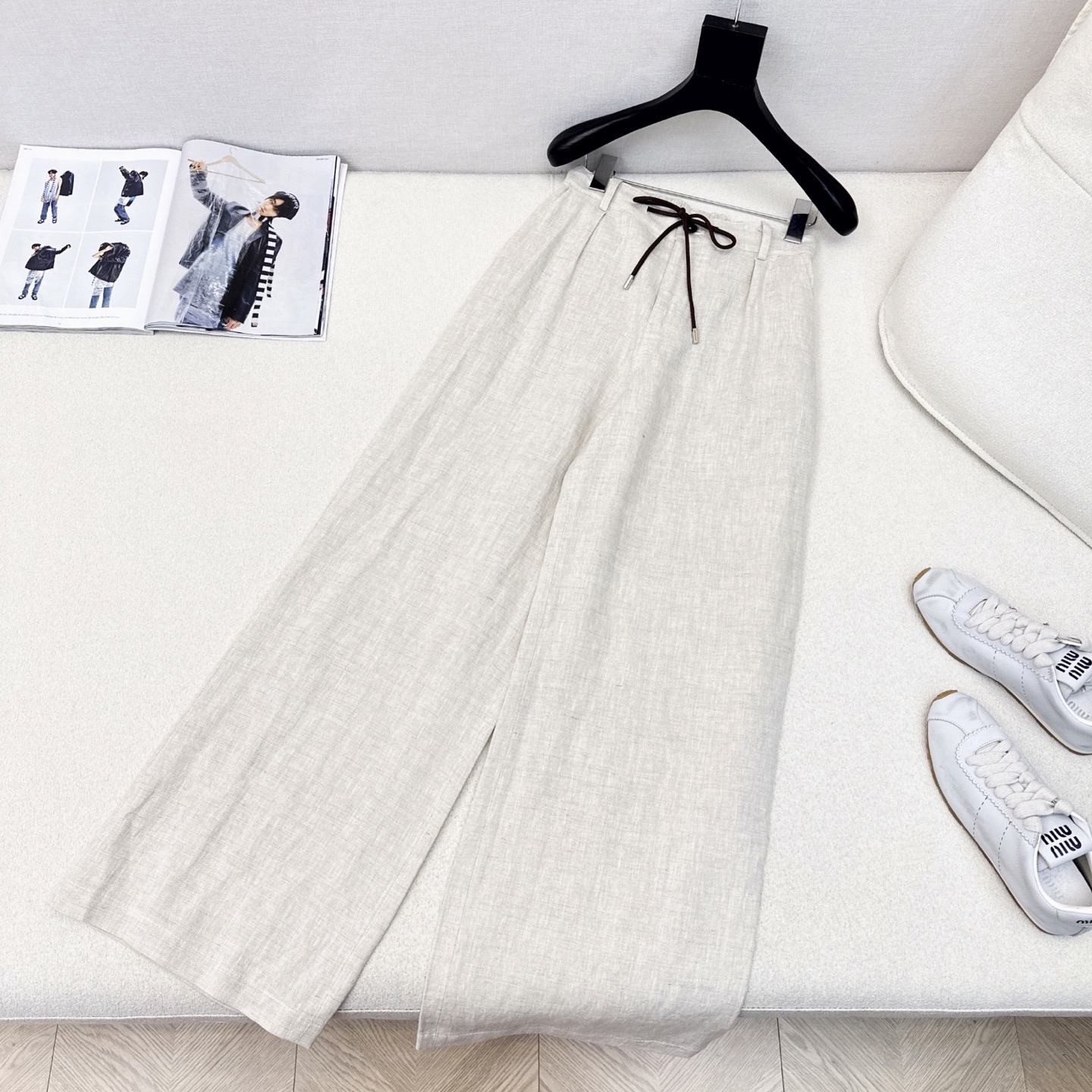 “High-Class Commuter Fashion: RL 25Ss Stylish Shirt and Logo-Embroidered Drawers in Heavy Cotton” - 图片 7