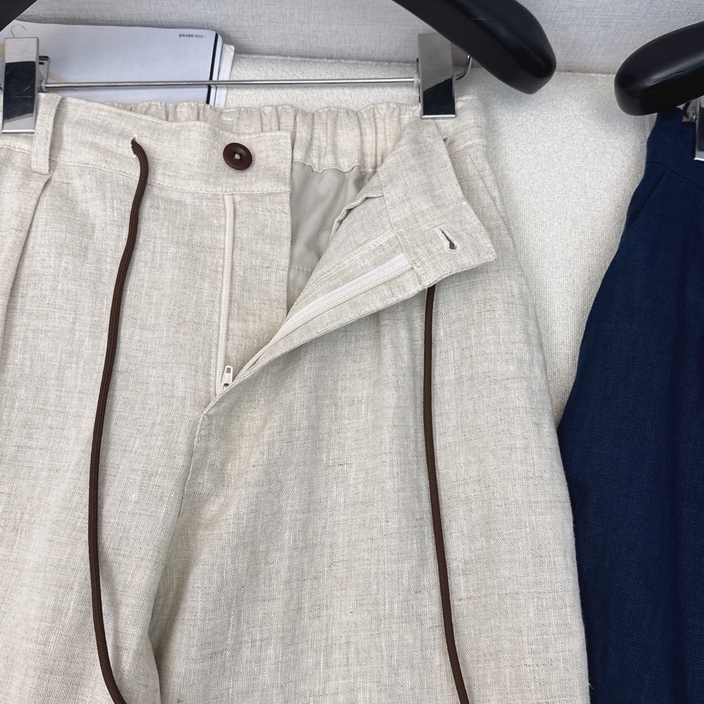 “High-Class Commuter Fashion: RL 25Ss Stylish Shirt and Logo-Embroidered Drawers in Heavy Cotton” - 图片 8