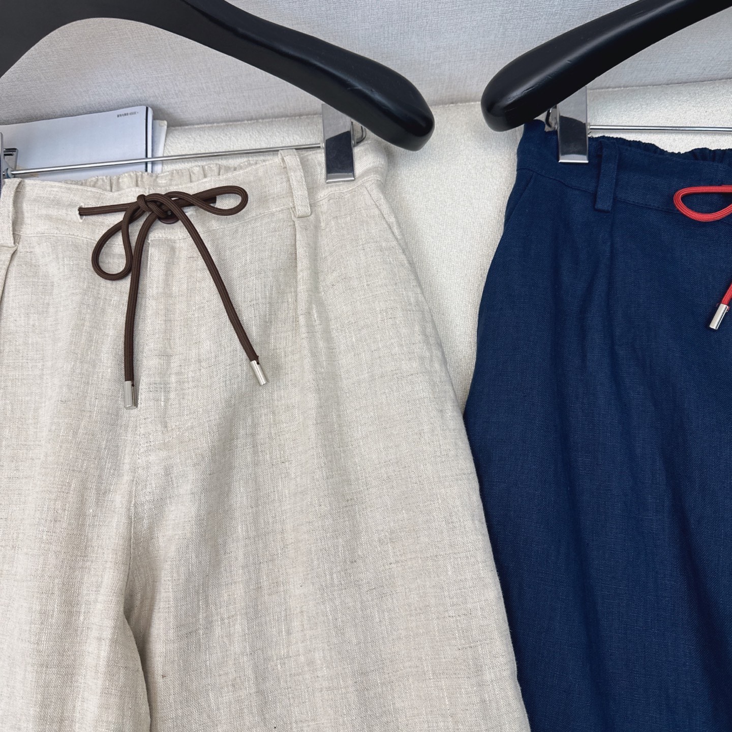 “High-Class Commuter Fashion: RL 25Ss Stylish Shirt and Logo-Embroidered Drawers in Heavy Cotton” - 图片 3