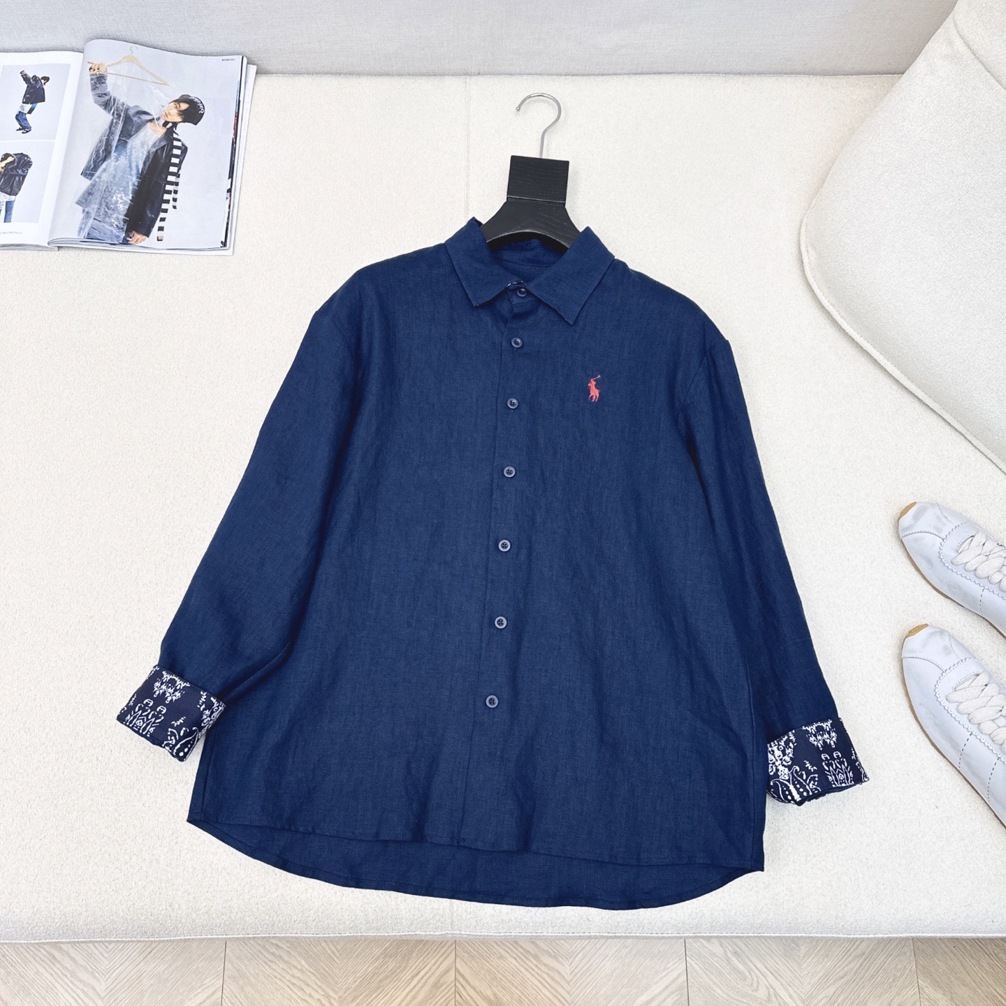 特价🉐️ ❗️现货齐码❗️不退不换❗️老钱风高阶通勤 实穿性超高 RL 25Ss———早秋最新款经典lo