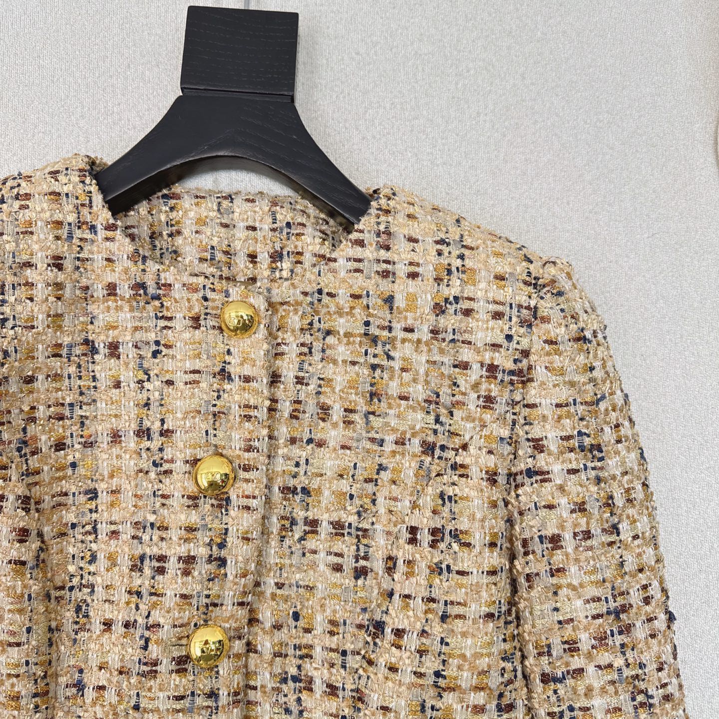 独家款～ C家 ————最新款手工坊系列编织外套 💛江浙沪白富美标配～配色太名媛了显白显气质！立体收腰版