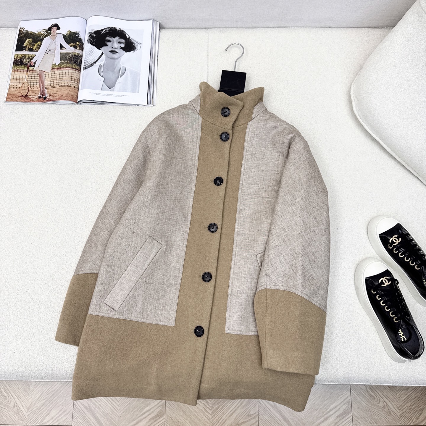 Elegant Cashmere Blend Stand Collar Coat - Timeless Winter Style 2 i1757088816042 327 0 0
