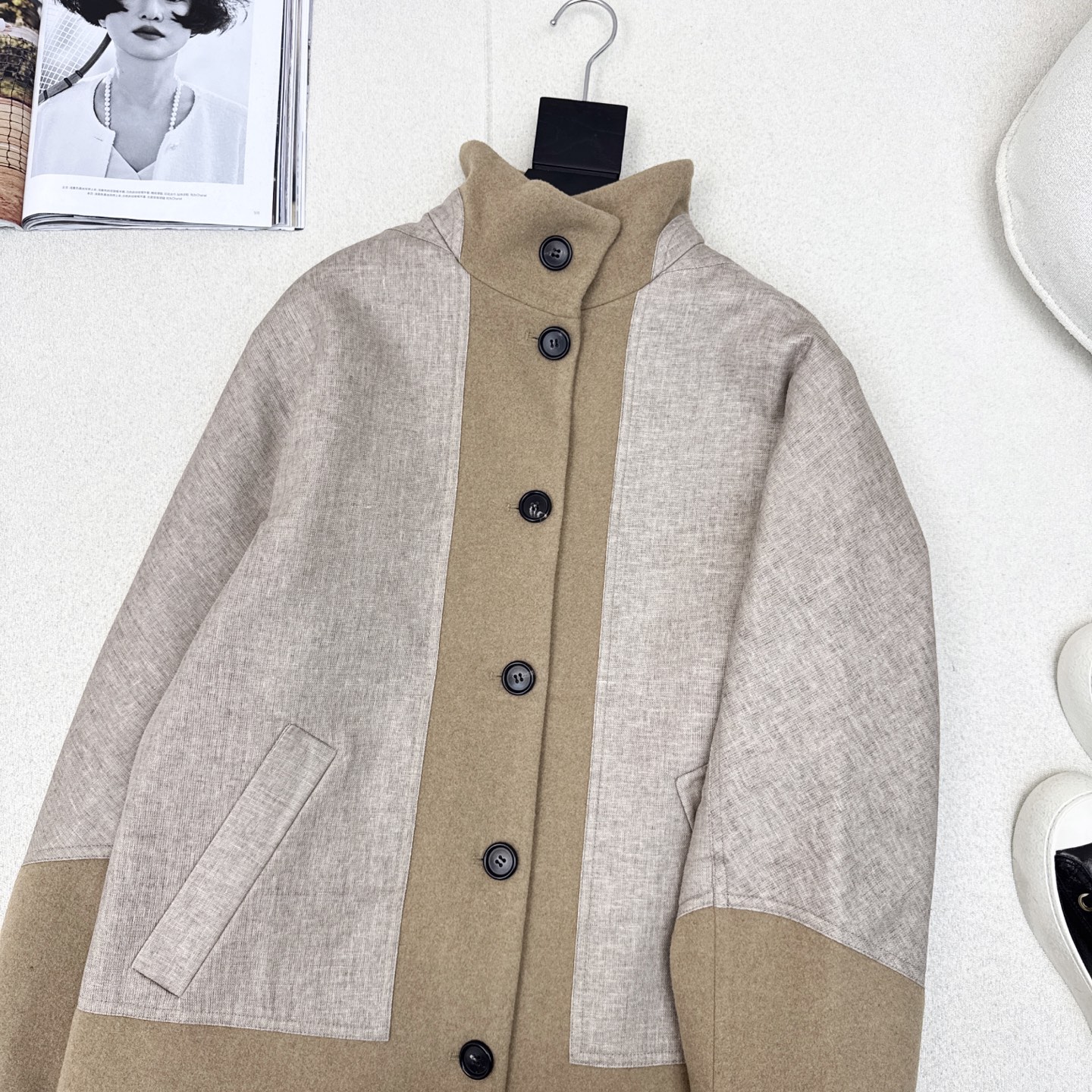Elegant Cashmere Blend Stand Collar Coat - Timeless Winter Style 3 i1757088816077 1078 0 1