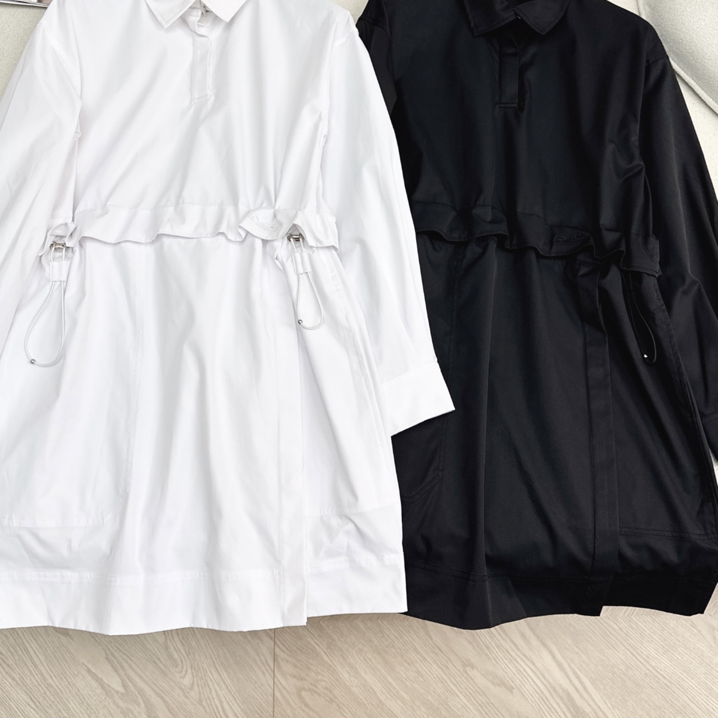 Elegant Stand Collar Drawstring Dress - Chic, Slim Fit, and Exquisite Detail 4 i1757524249172 7429 0 2