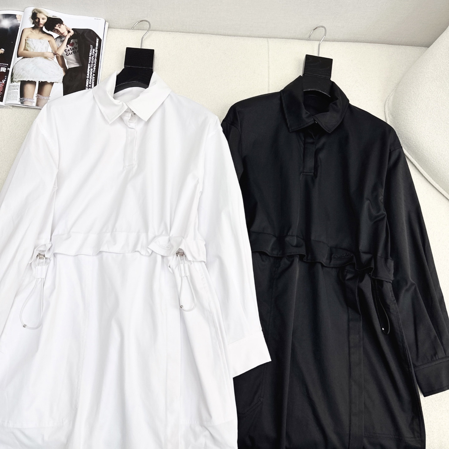 Elegant Stand Collar Drawstring Dress - Chic, Slim Fit, and Exquisite Detail 3 i1757524250632 4031 0 1