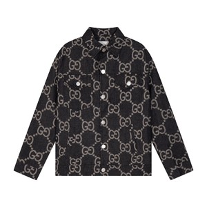 Gucci Clothing Cardigans Same as Original Apricot Color Black Blue Khaki Cotton Fall/Winter Collection