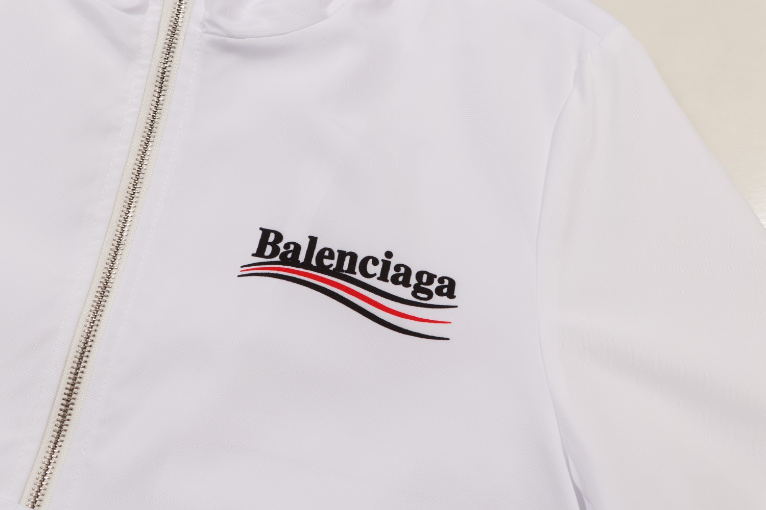 Balenciga巴黎世家可乐波浪连帽拉链印花夹克外套 7