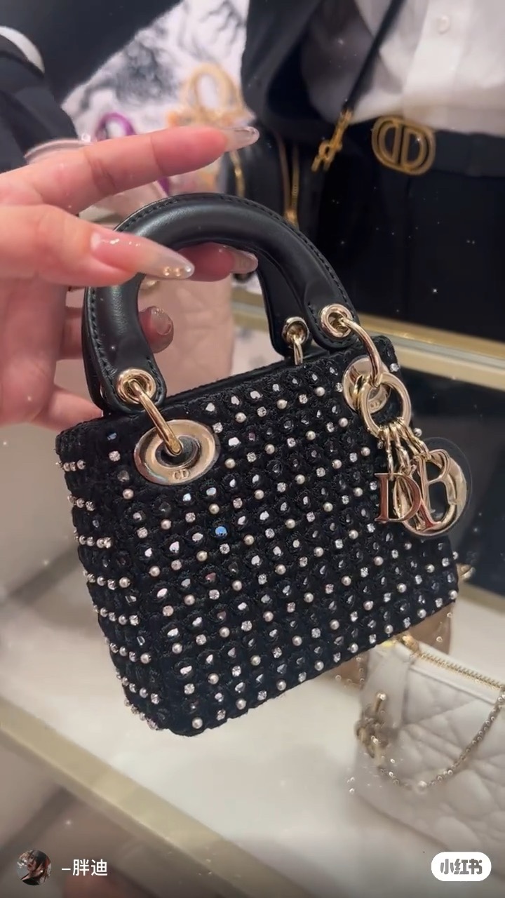 ❤ Mini bordado espejo cuentas, video real del armario de ladrillos