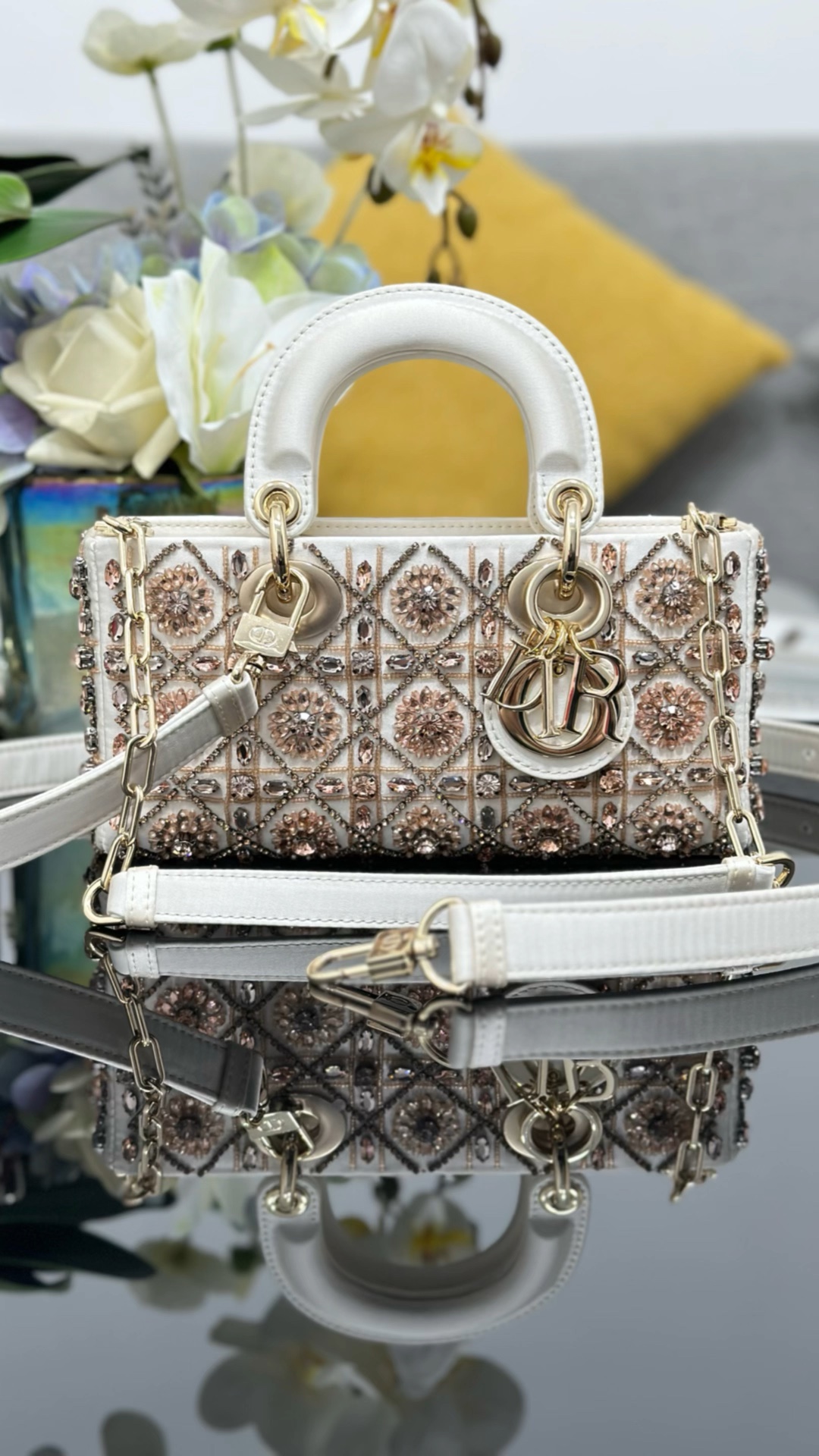 ❤️joy22 diamante rosa blanco bordado, venta limitada