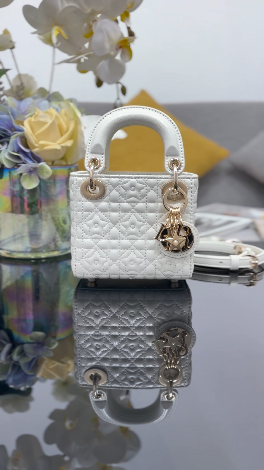❤️Nuevo estilo, mini lucky white de piel de oveja, listo para la venta.