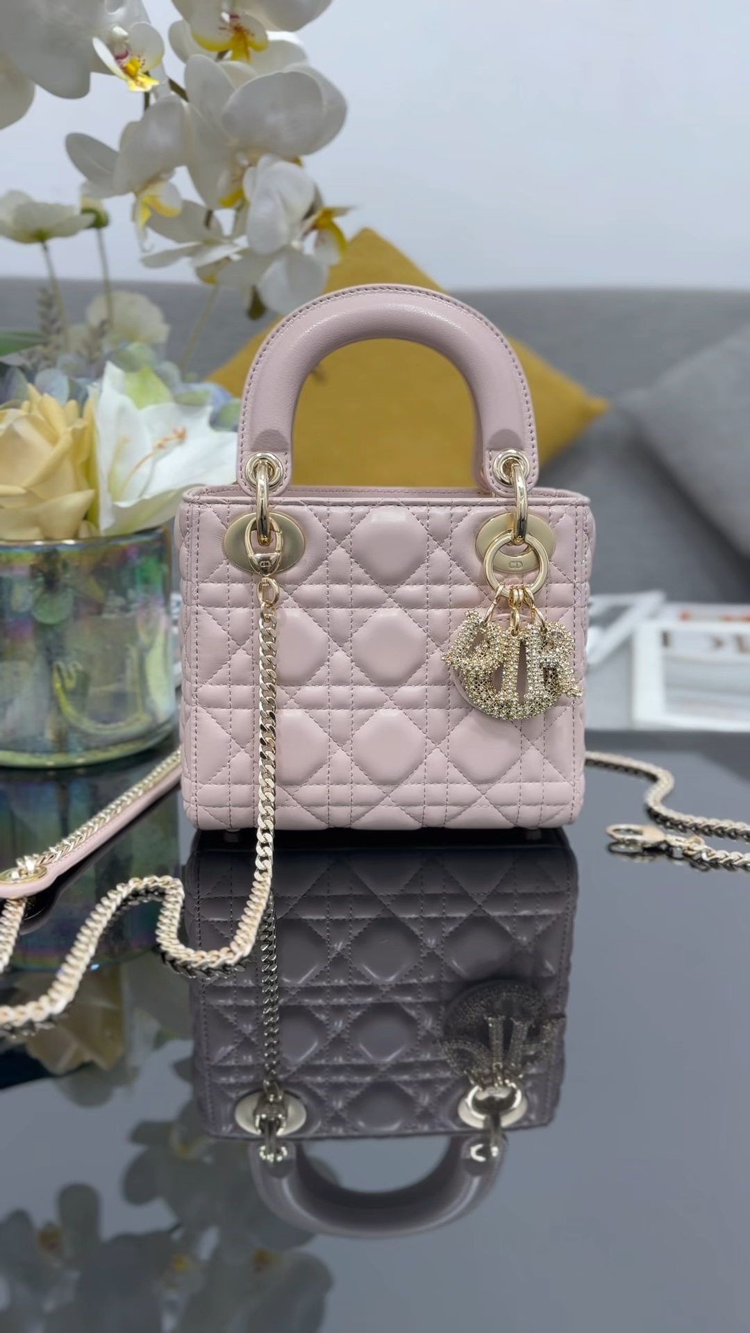 ❤️Nuevo estilo, oveja rosa con hebilla de cristal de tres marcos, venta limitada