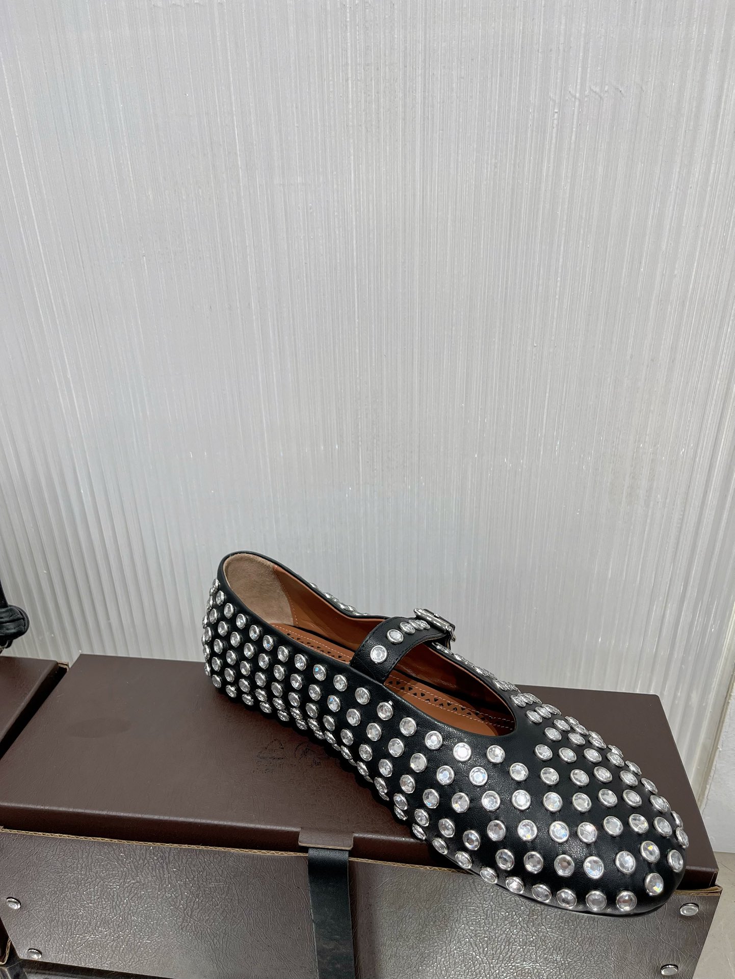 Alaia Ballet Flats: Sheepskin, Rubber Bottom, Simple Style, Top Market, Size 35-40. - 图片 4