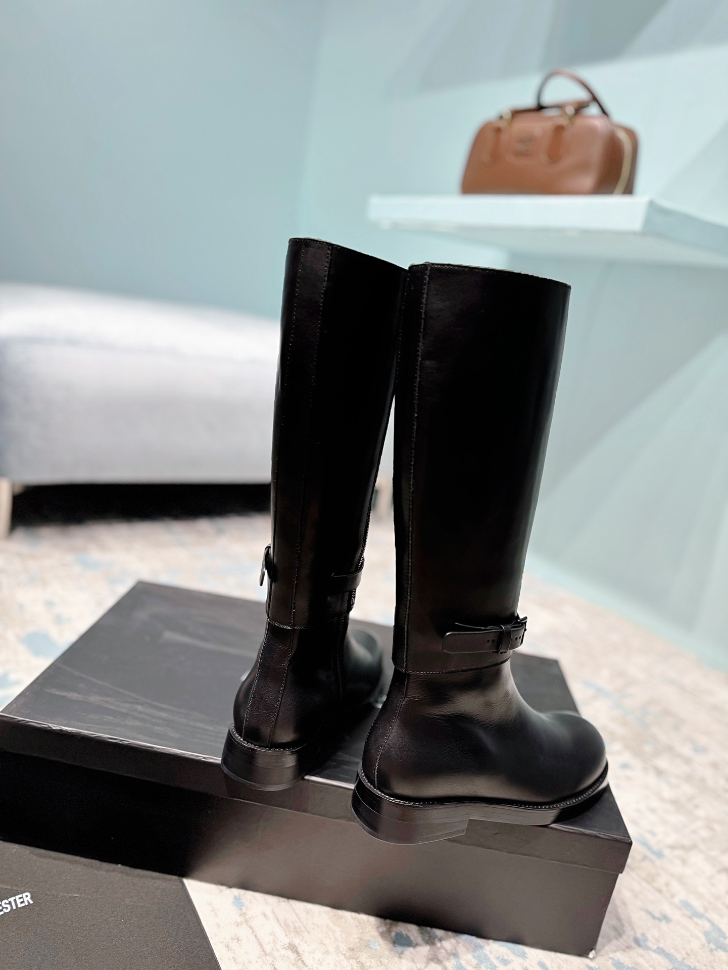 24FW Ann Complete New Style: Cattle Skin Shoes with Graceful Design - 图片 3