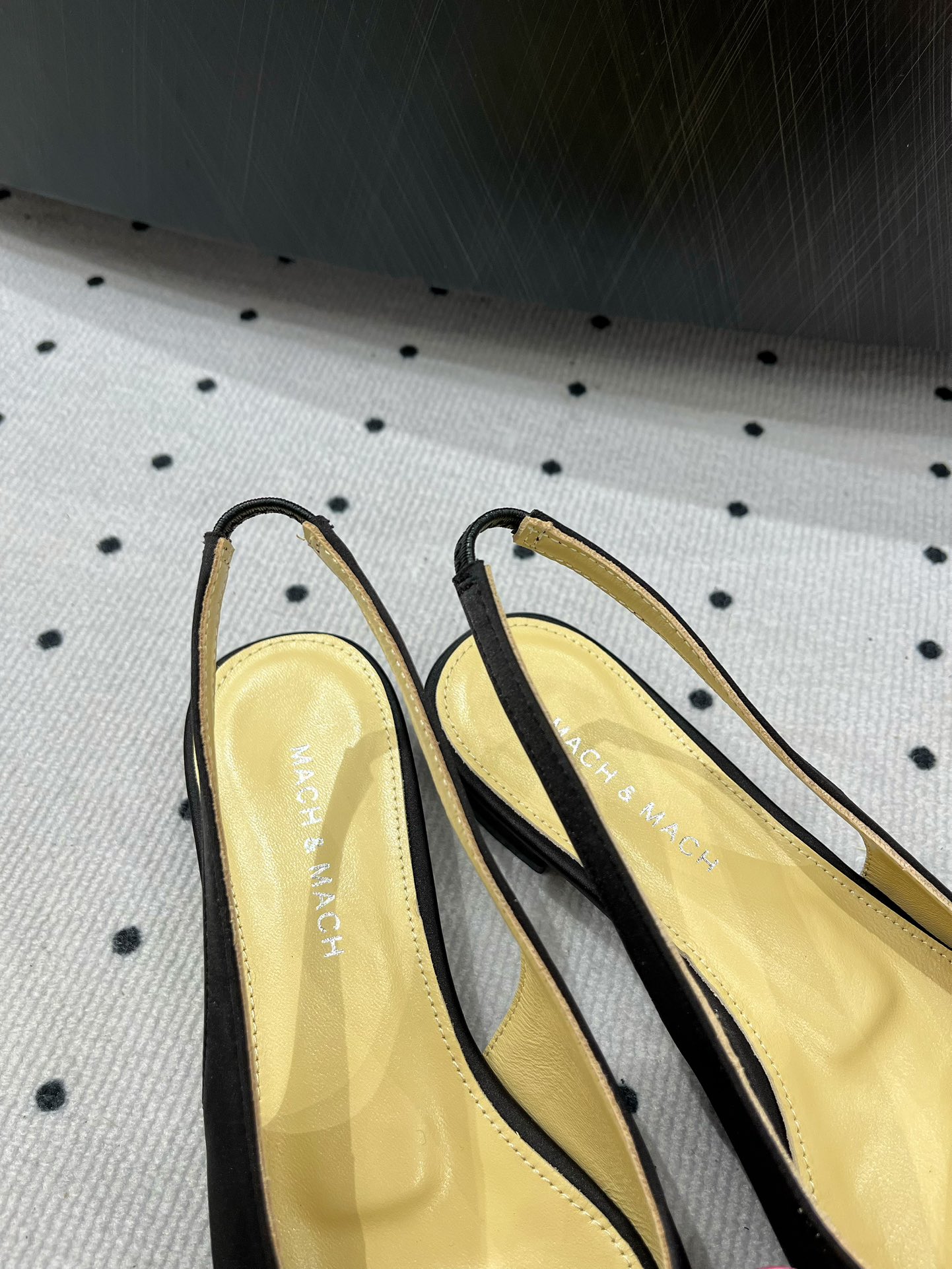 MACH & MACH Women's Slingback Pointed-Toe Flats with Bow Accent 7 i1733295998 6903 4