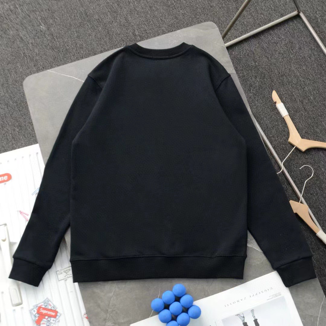 BURBERRY 巴宝莉印花圆领毛圈卫衣 5
