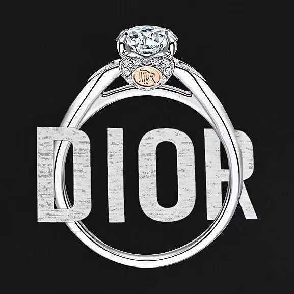 迪奥 Dior 传世高定珠宝耳环项链戒指首饰 #7843629C 2