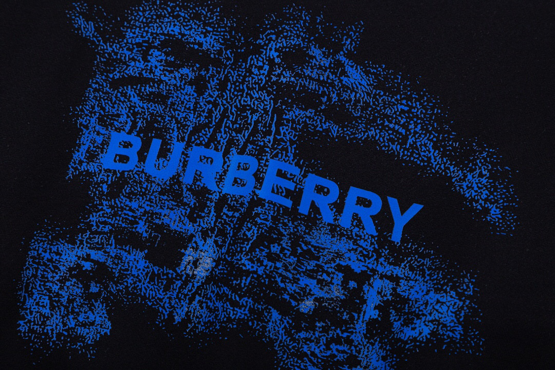BURBERRY 巴宝莉印花圆领毛圈卫衣 2