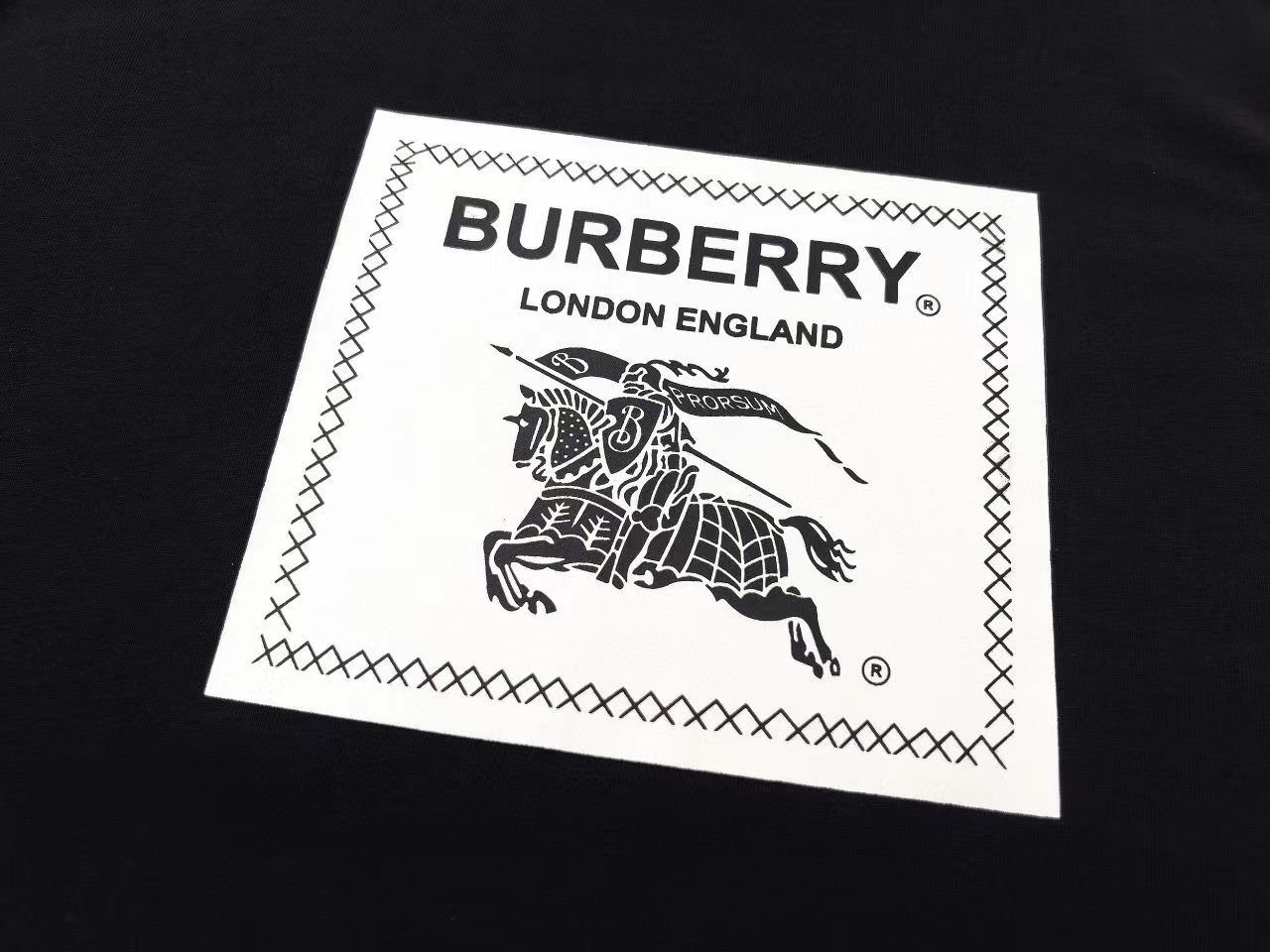 BURBERRY 巴宝莉印花圆领毛圈卫衣 2